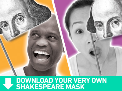 DIY Shakespeare Mask